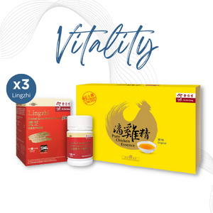 Pure Chicken Essence & Lingzhi Capsules Value Buy